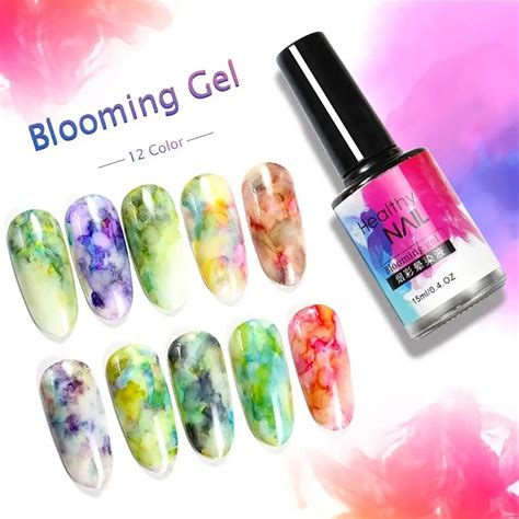 How to Choose the Right Colors for a Magical Blooming Nail Gel Polish Manicure